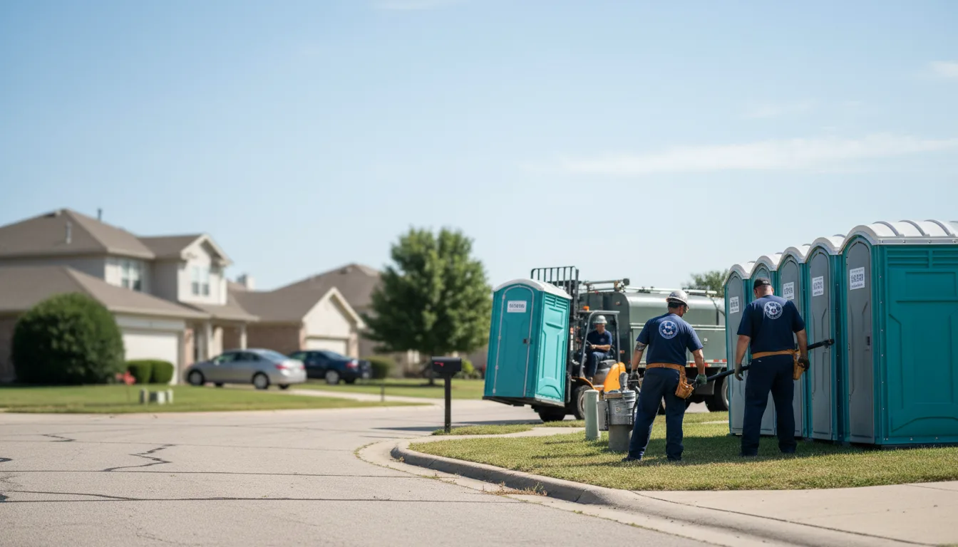 Porta Potty Rental in Caledonia, MS near me